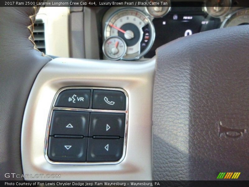 Controls of 2017 2500 Laramie Longhorn Crew Cab 4x4