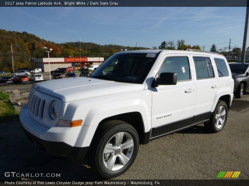 Bright White / Dark Slate Gray 2017 Jeep Patriot Latitude 4x4