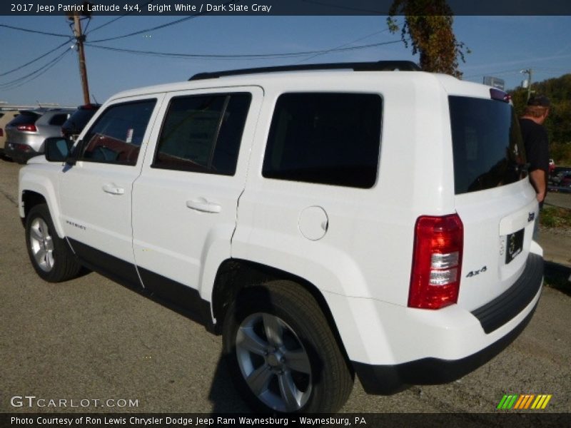 Bright White / Dark Slate Gray 2017 Jeep Patriot Latitude 4x4