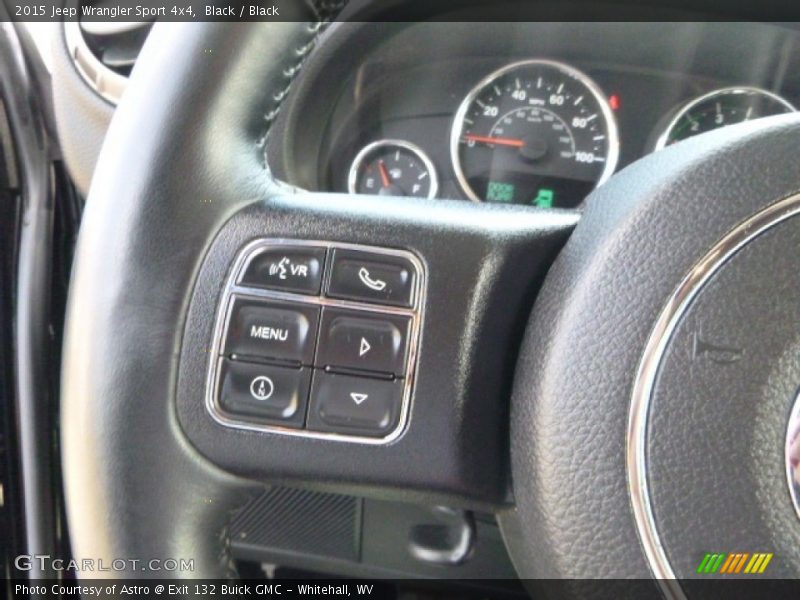 Black / Black 2015 Jeep Wrangler Sport 4x4