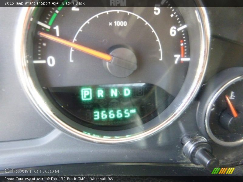 Black / Black 2015 Jeep Wrangler Sport 4x4