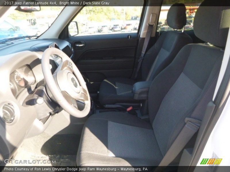 Bright White / Dark Slate Gray 2017 Jeep Patriot Latitude 4x4