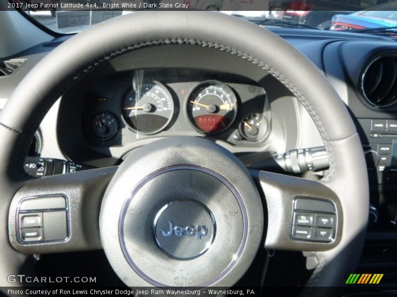 Bright White / Dark Slate Gray 2017 Jeep Patriot Latitude 4x4