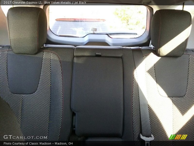 Blue Velvet Metallic / Jet Black 2017 Chevrolet Equinox LS