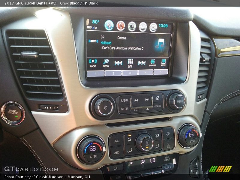 Controls of 2017 Yukon Denali 4WD