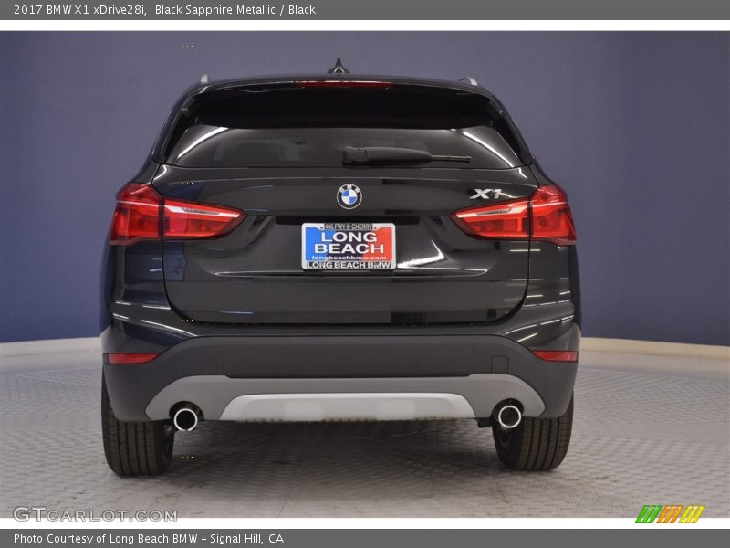 Black Sapphire Metallic / Black 2017 BMW X1 xDrive28i
