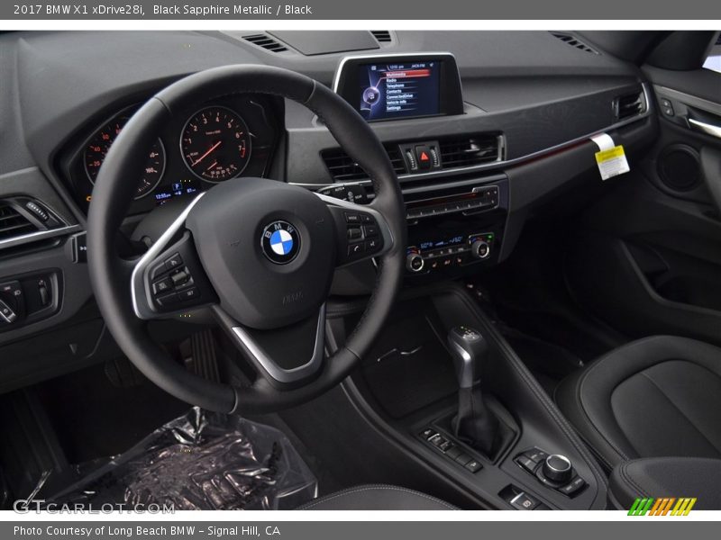 Black Sapphire Metallic / Black 2017 BMW X1 xDrive28i