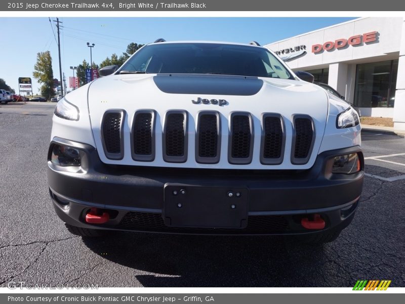 Bright White / Trailhawk Black 2015 Jeep Cherokee Trailhawk 4x4