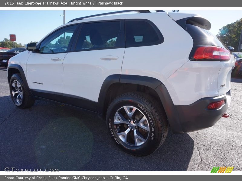 Bright White / Trailhawk Black 2015 Jeep Cherokee Trailhawk 4x4
