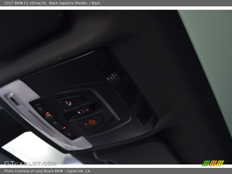 Black Sapphire Metallic / Black 2017 BMW X1 xDrive28i