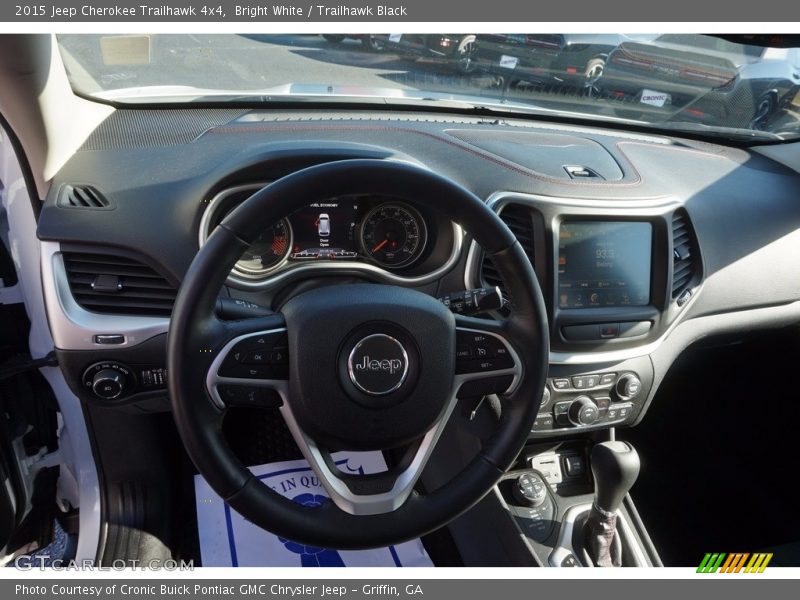 Bright White / Trailhawk Black 2015 Jeep Cherokee Trailhawk 4x4