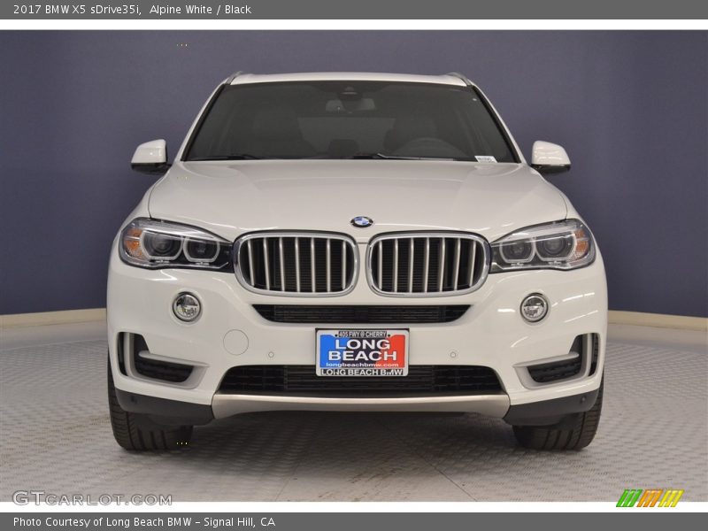 Alpine White / Black 2017 BMW X5 sDrive35i