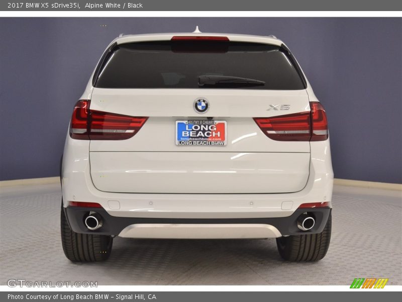 Alpine White / Black 2017 BMW X5 sDrive35i