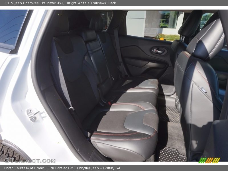 Bright White / Trailhawk Black 2015 Jeep Cherokee Trailhawk 4x4