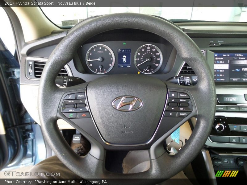  2017 Sonata Sport Steering Wheel