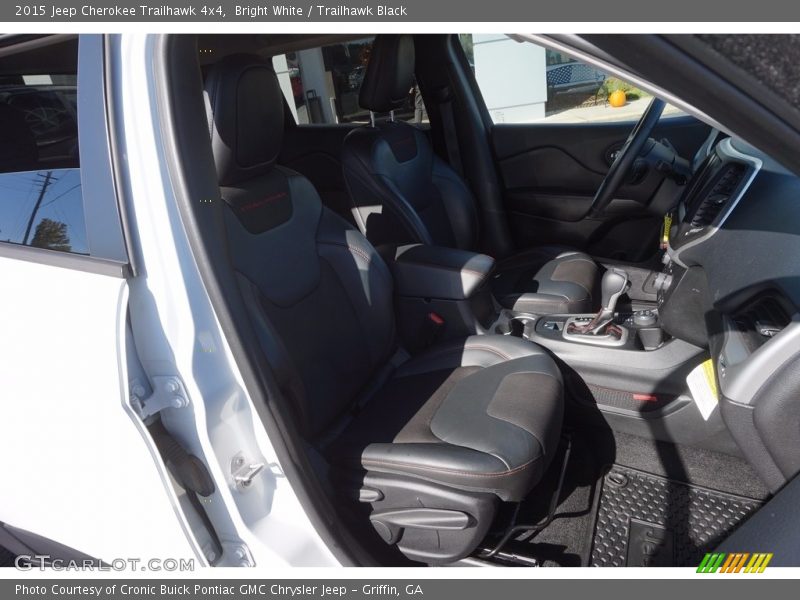 Bright White / Trailhawk Black 2015 Jeep Cherokee Trailhawk 4x4