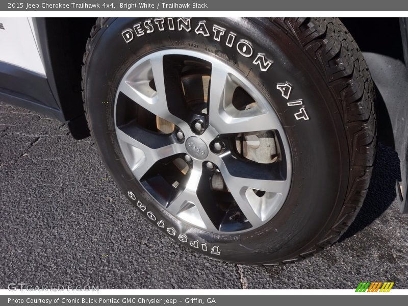 Bright White / Trailhawk Black 2015 Jeep Cherokee Trailhawk 4x4