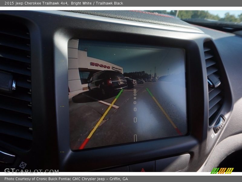 Bright White / Trailhawk Black 2015 Jeep Cherokee Trailhawk 4x4