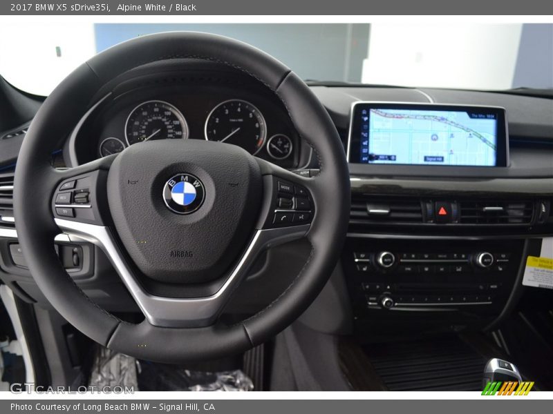 Alpine White / Black 2017 BMW X5 sDrive35i
