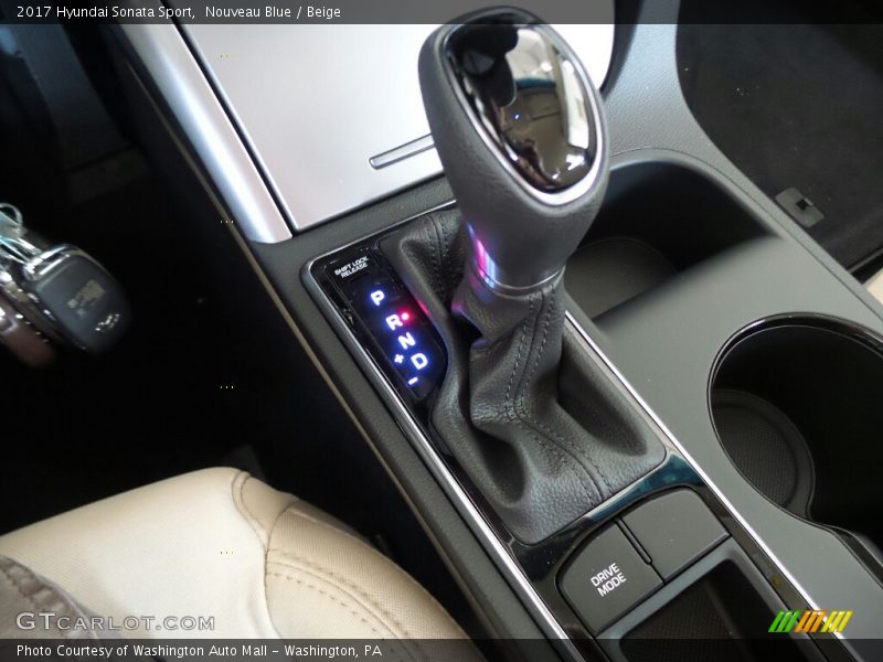Nouveau Blue / Beige 2017 Hyundai Sonata Sport