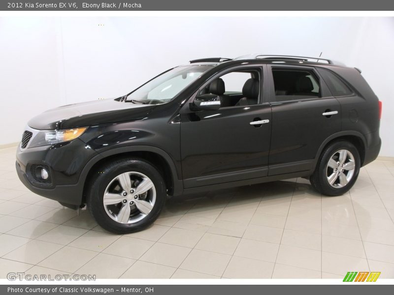 Front 3/4 View of 2012 Sorento EX V6