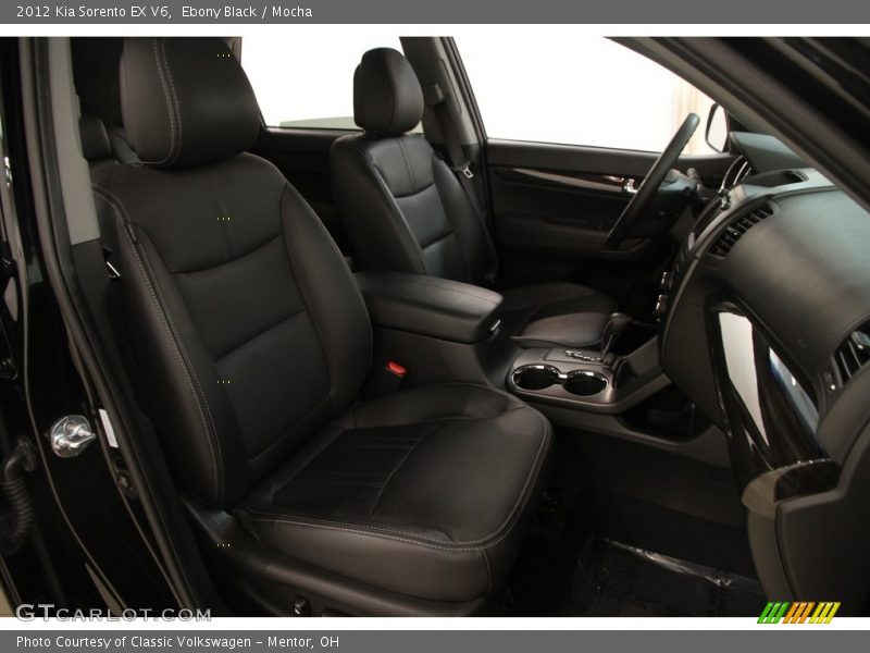 Ebony Black / Mocha 2012 Kia Sorento EX V6