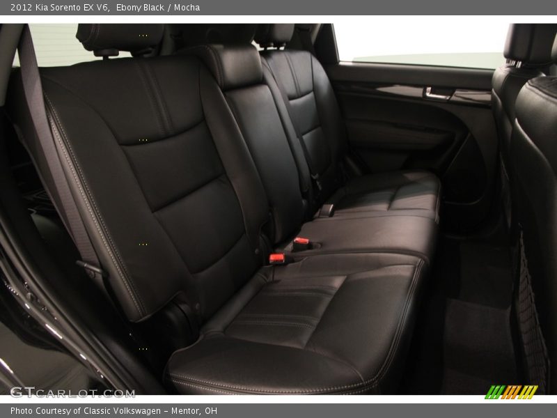 Ebony Black / Mocha 2012 Kia Sorento EX V6