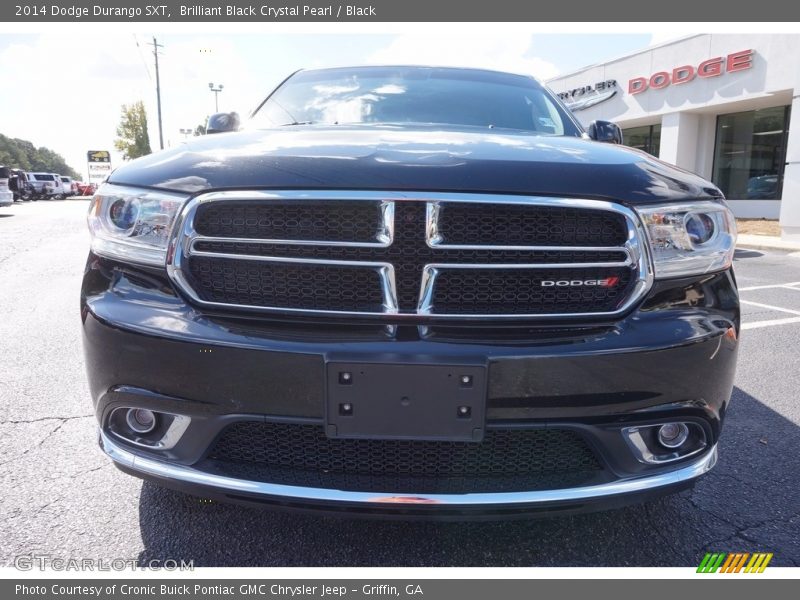 Brilliant Black Crystal Pearl / Black 2014 Dodge Durango SXT