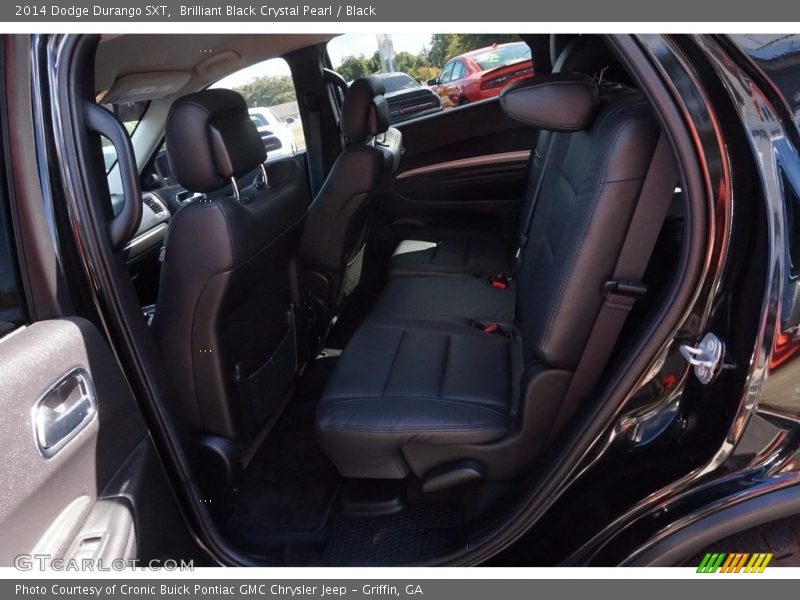 Brilliant Black Crystal Pearl / Black 2014 Dodge Durango SXT