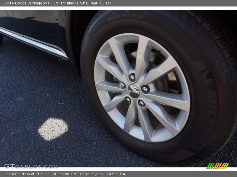 Brilliant Black Crystal Pearl / Black 2014 Dodge Durango SXT