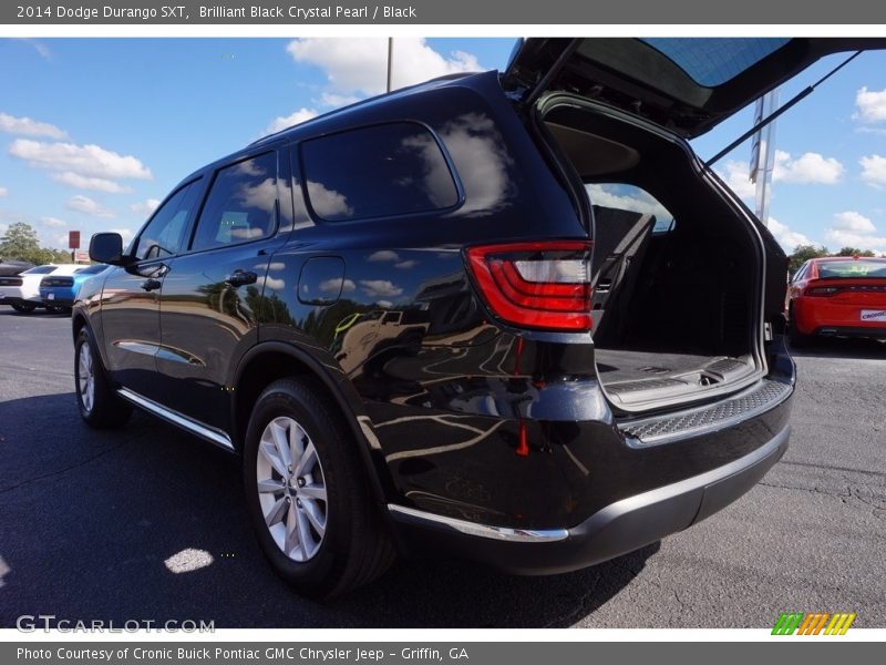 Brilliant Black Crystal Pearl / Black 2014 Dodge Durango SXT