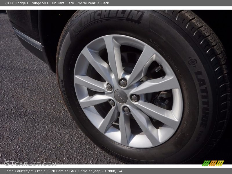 Brilliant Black Crystal Pearl / Black 2014 Dodge Durango SXT