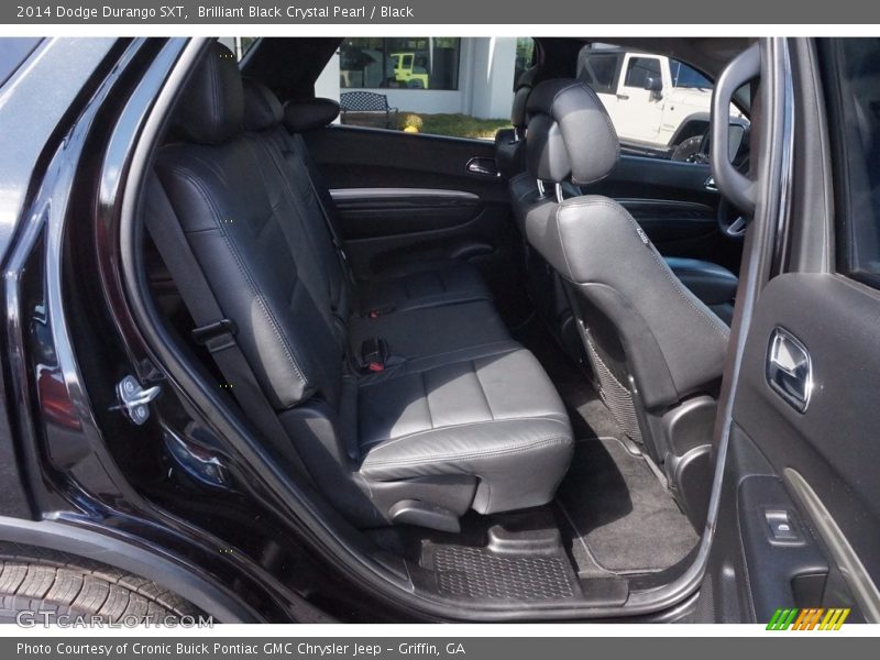 Brilliant Black Crystal Pearl / Black 2014 Dodge Durango SXT