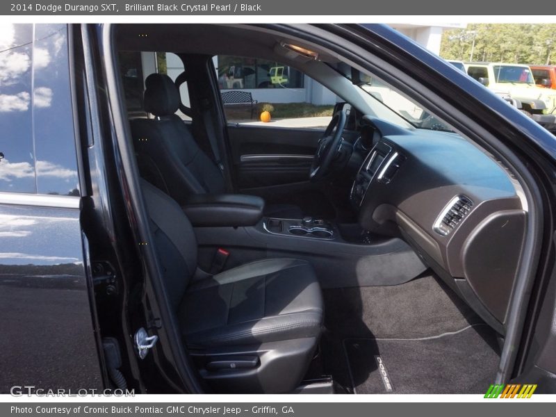 Brilliant Black Crystal Pearl / Black 2014 Dodge Durango SXT