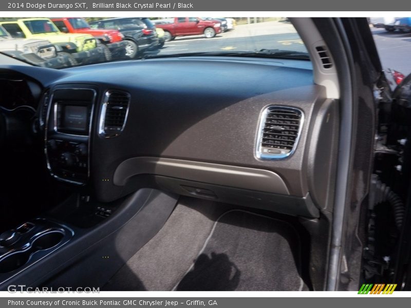 Brilliant Black Crystal Pearl / Black 2014 Dodge Durango SXT