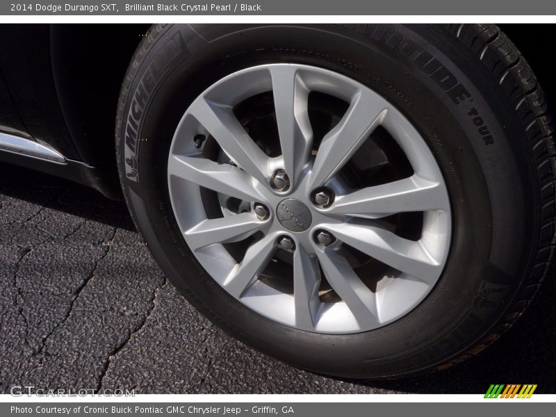 Brilliant Black Crystal Pearl / Black 2014 Dodge Durango SXT
