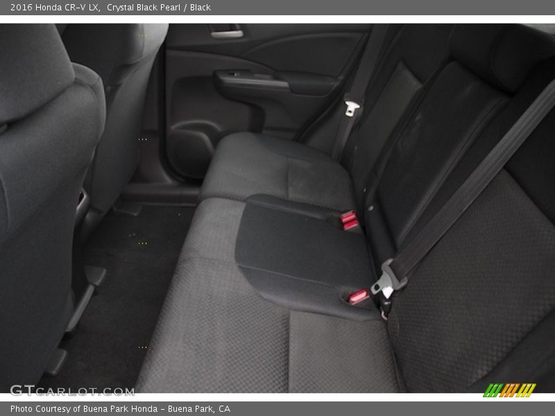 Crystal Black Pearl / Black 2016 Honda CR-V LX