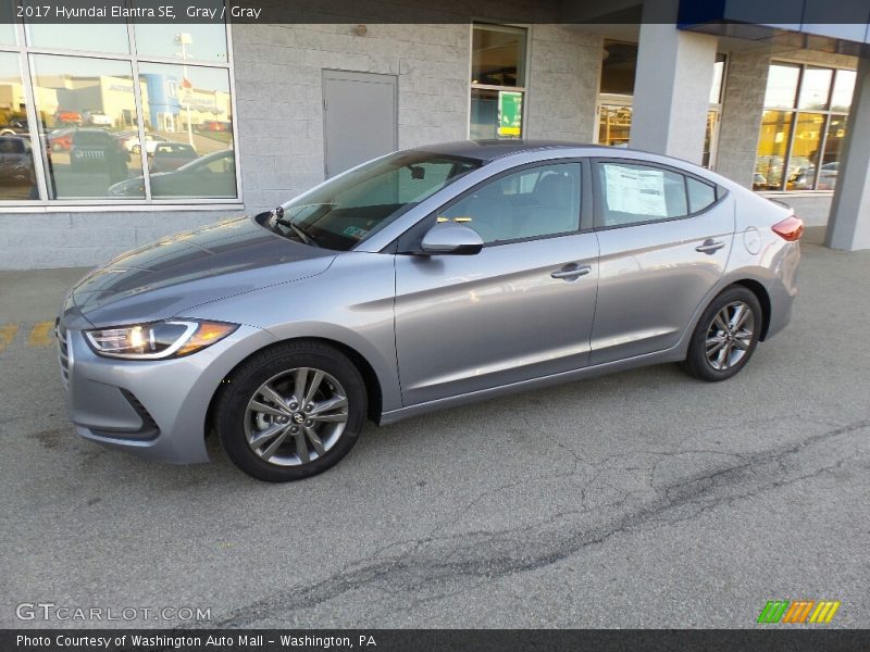 Gray / Gray 2017 Hyundai Elantra SE