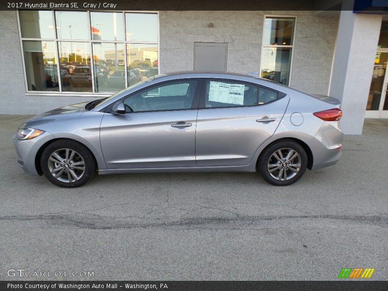 Gray / Gray 2017 Hyundai Elantra SE