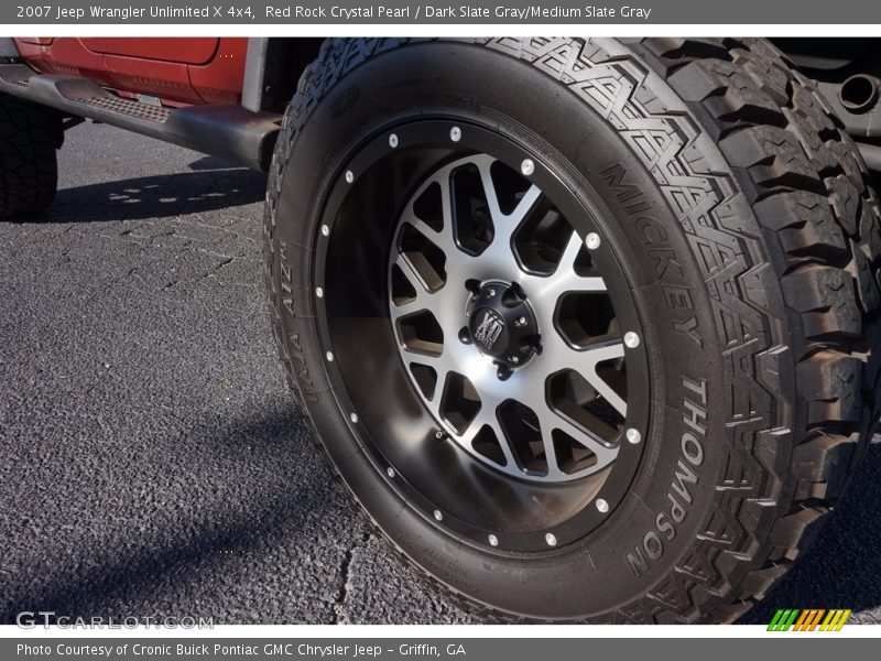 Red Rock Crystal Pearl / Dark Slate Gray/Medium Slate Gray 2007 Jeep Wrangler Unlimited X 4x4