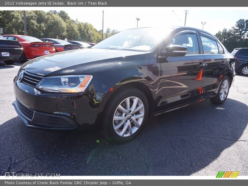 Black Uni / Titan Black 2013 Volkswagen Jetta SE Sedan