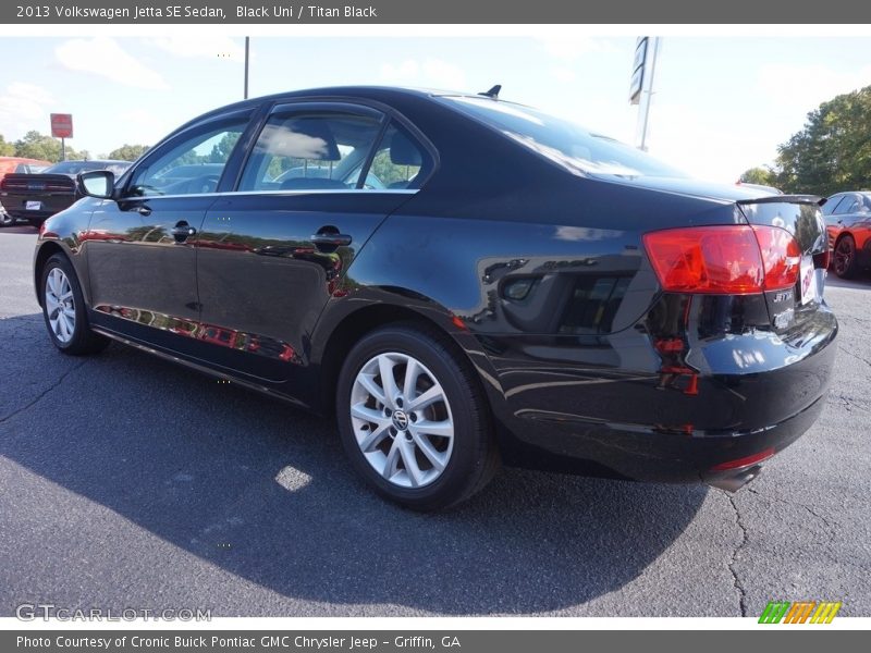 Black Uni / Titan Black 2013 Volkswagen Jetta SE Sedan
