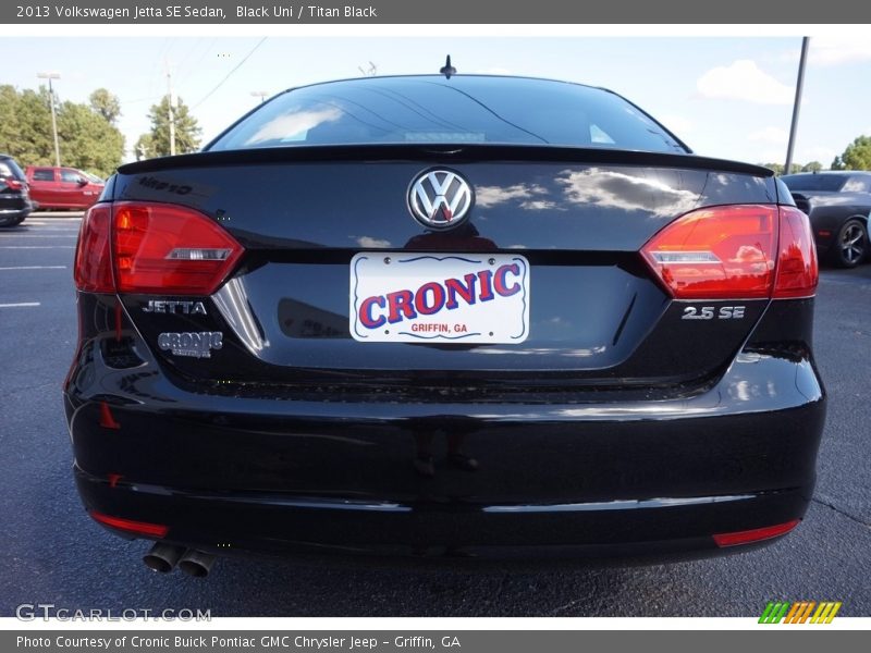 Black Uni / Titan Black 2013 Volkswagen Jetta SE Sedan