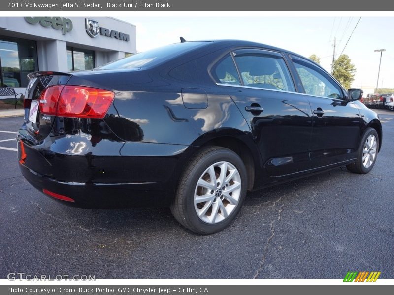 Black Uni / Titan Black 2013 Volkswagen Jetta SE Sedan