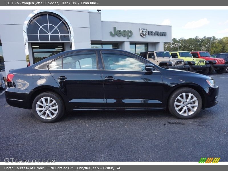 Black Uni / Titan Black 2013 Volkswagen Jetta SE Sedan
