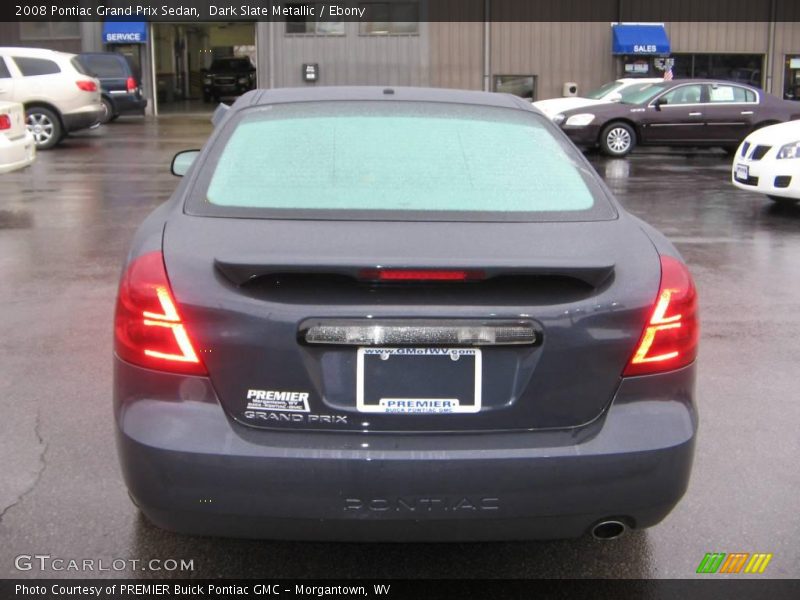 Dark Slate Metallic / Ebony 2008 Pontiac Grand Prix Sedan