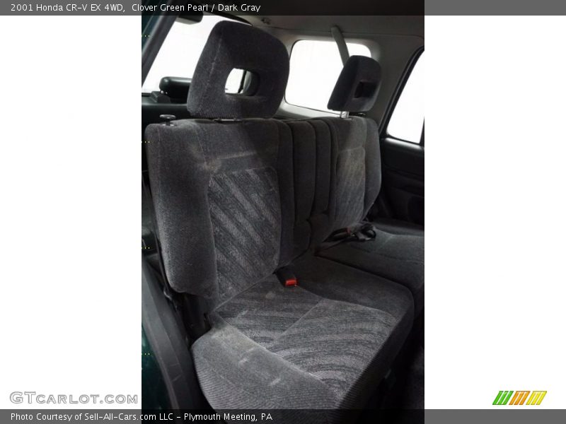 Clover Green Pearl / Dark Gray 2001 Honda CR-V EX 4WD