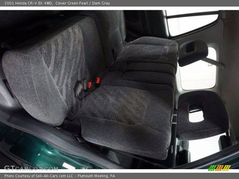 Clover Green Pearl / Dark Gray 2001 Honda CR-V EX 4WD