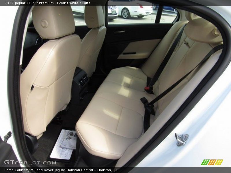 Polaris White / Latte 2017 Jaguar XE 25t Premium