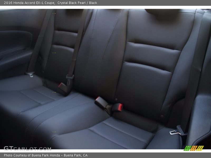 Crystal Black Pearl / Black 2016 Honda Accord EX-L Coupe